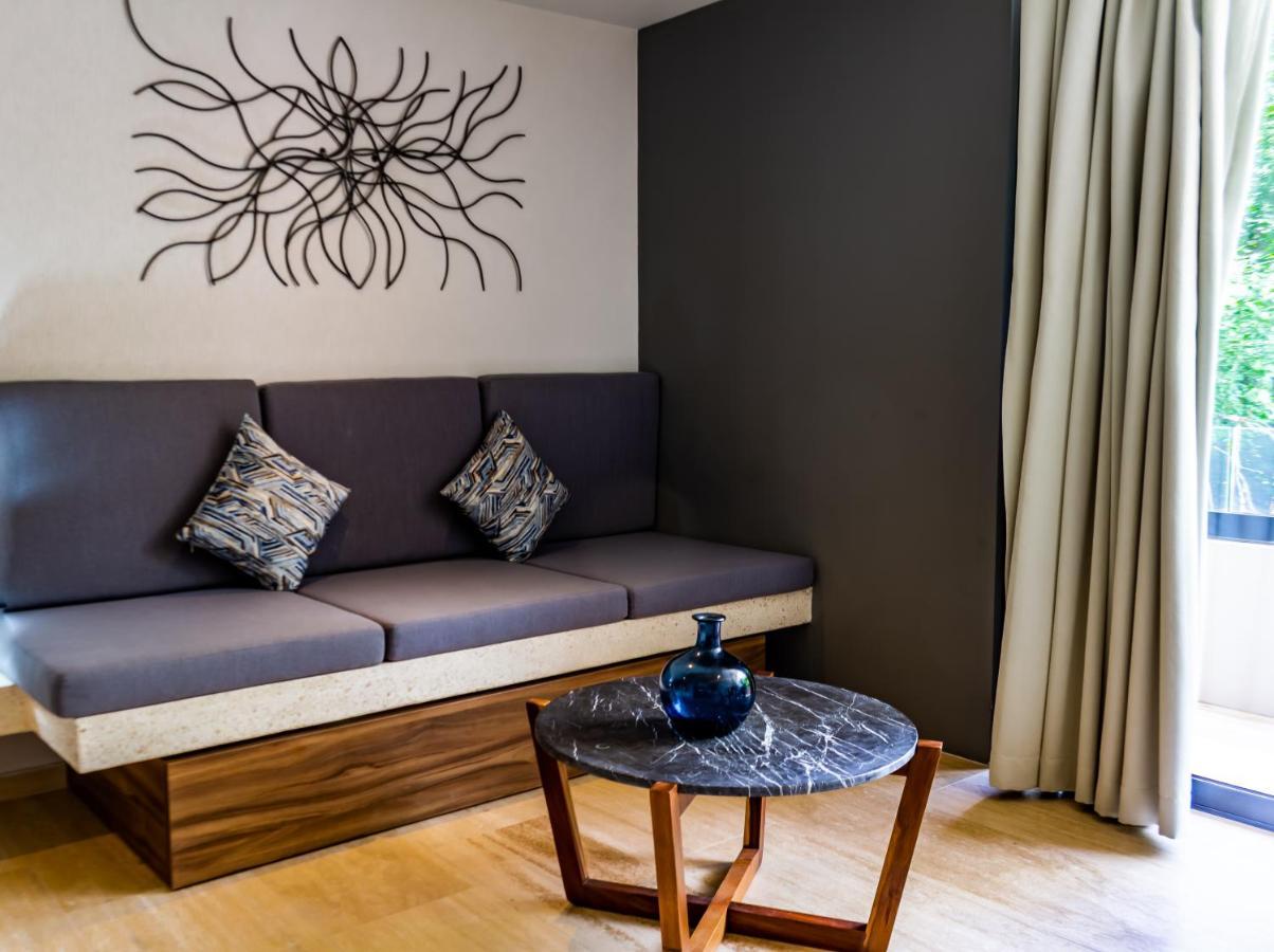 Big Studio At Kaab By The Beach With Roof Top Pool, Sauna And Jacuzzi Near Paseo Del Carmen Mall Playa del Carmen Exterior foto
